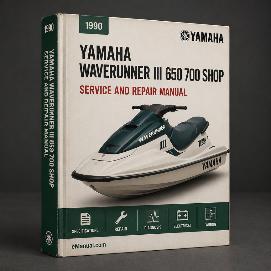 1990-1997 Yamaha Waverunner III 650 700 Shop Service Repair Workshop Manual PDF