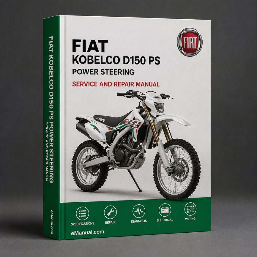Fiat Kobelco D150 PS Power Steering Crawler Dozer Service Repair Workshop Manual PDF