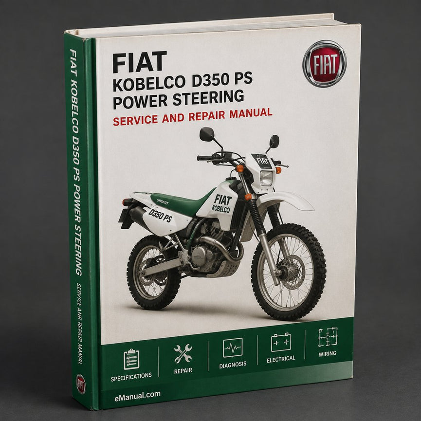 Fiat Kobelco D350 PS Power Steering Version LT XLT LGP Crawler Dozer Service Repair Workshop Manual PDF