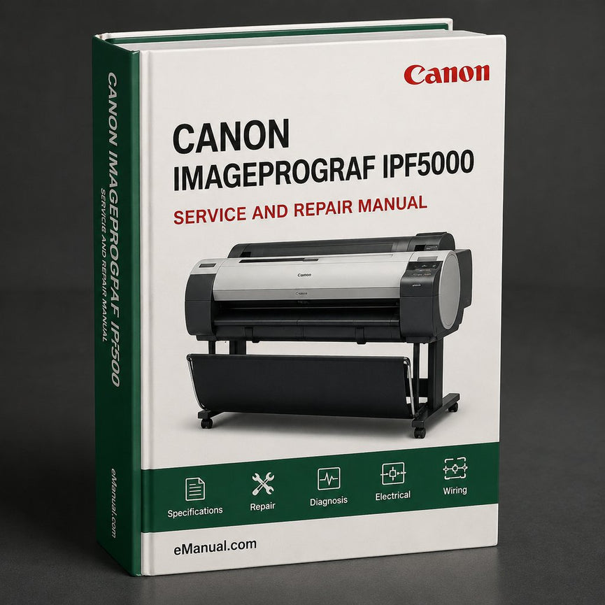 Canon Imageprograf IPF5000 Parts Catalog PDF