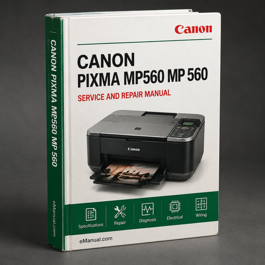 Canon Pixma MP560 MP 560 Parts Catalog PDF