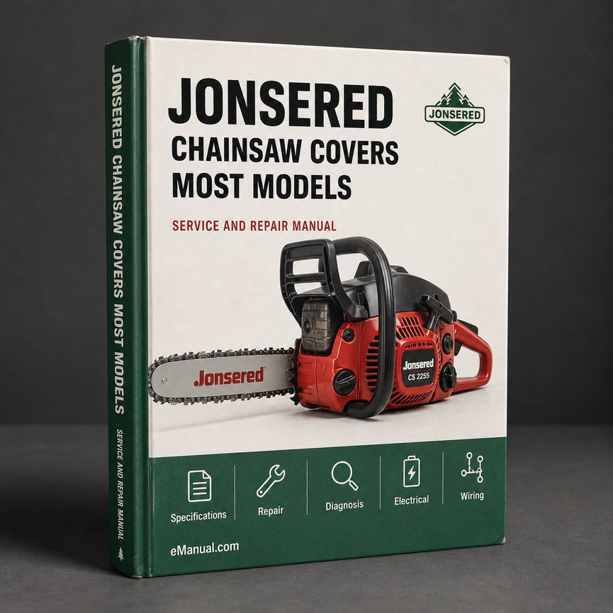 Jonsered Chainsaw Parts Covers Most Models Catalog PDF