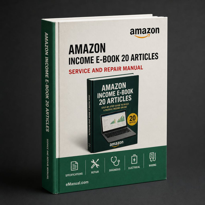 Amazon Income (e-book 20 Articles) Service Repair Workshop Manual PDF