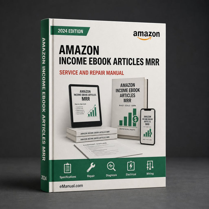 Amazon Income - Ebook Articles MRR Service Repair Workshop Manual PDF