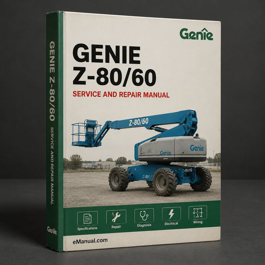 Genie Z-80/60 Service Repair Workshop Manual PDF
