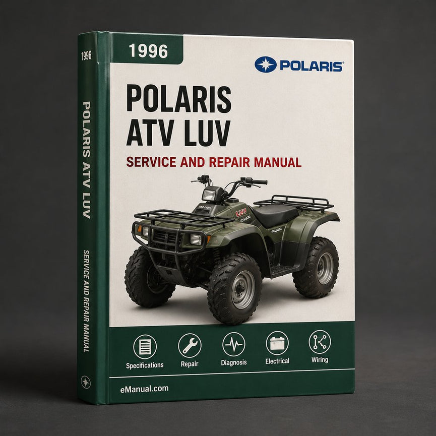 1996-1998 Polaris - ATV LUV Service Repair Workshop Manual PDF
