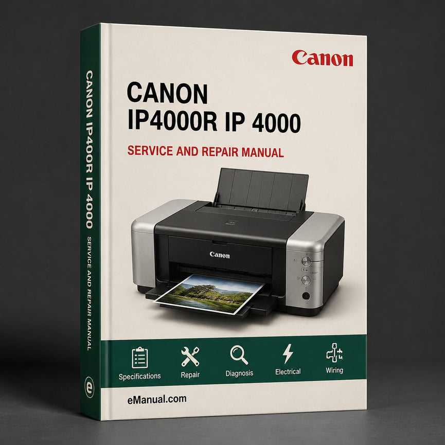 Canon IP4000R Ip 4000 R Parts Catalog PDF
