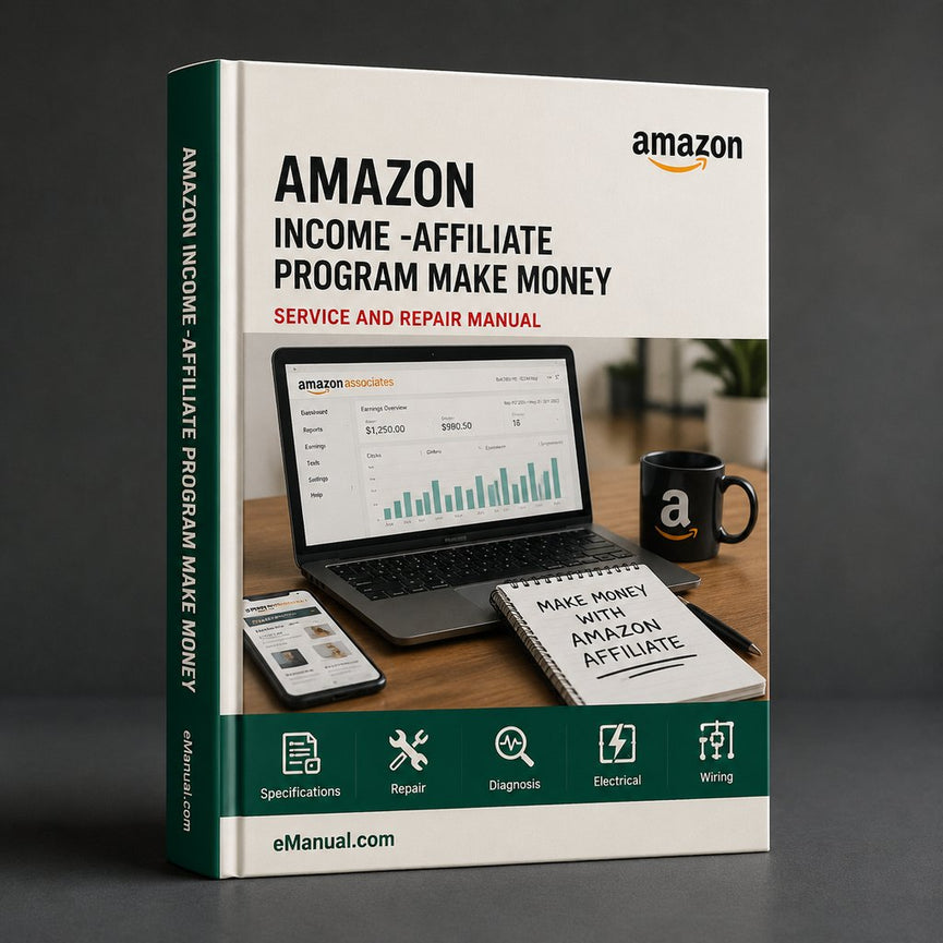 Amazon Income -affiliate Program Make Money Service Repair Workshop Manual PDF
