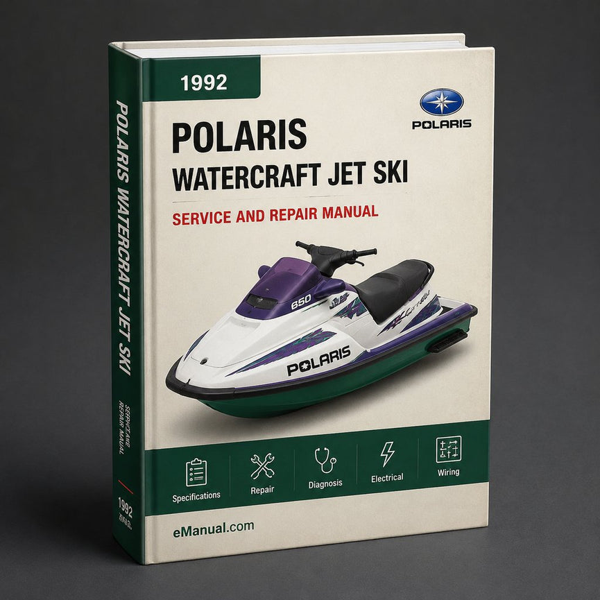 1992-1998 Polaris Watercraft JET SKI Service Repair Workshop Manual PDF