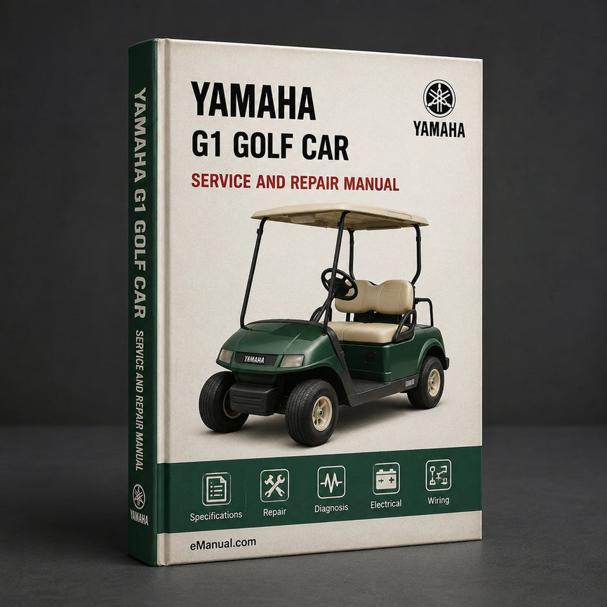 Yamaha G1 Golf Car Service Repair Workshop Manual PDF