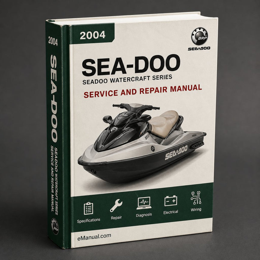 2004-2006 Seadoo Watercraft Series - 300MB Service Repair Workshop Manual PDF