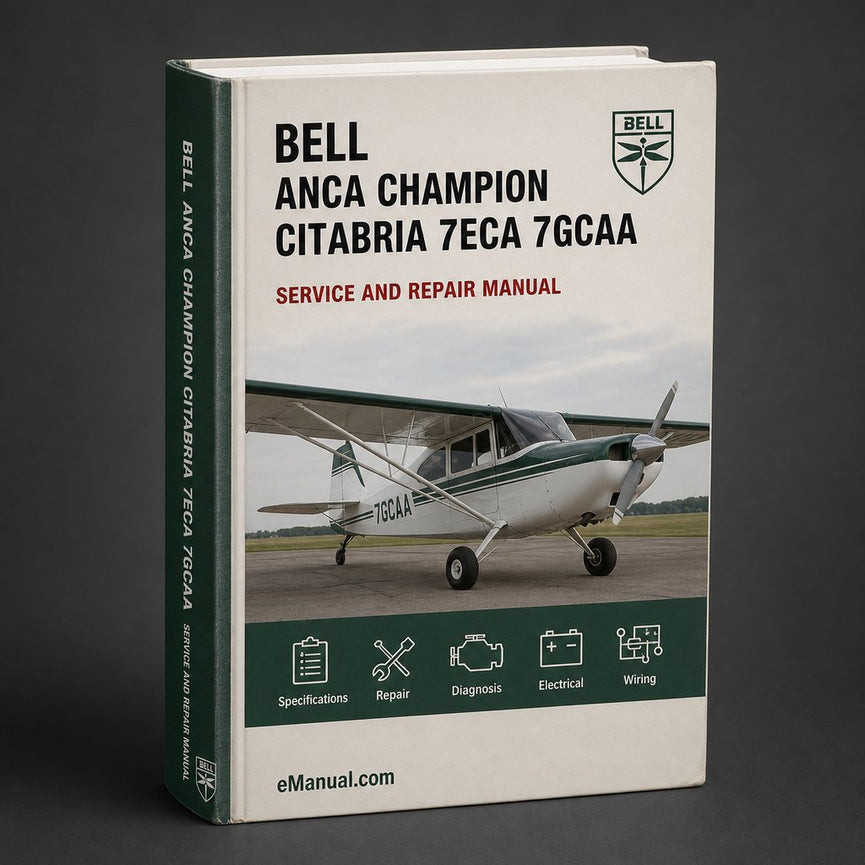 Bellanca Champion Citabria 7ECA 7GCAA 7GCBC 7KCAB IPC POH Set Service Repair Workshop Manual PDF
