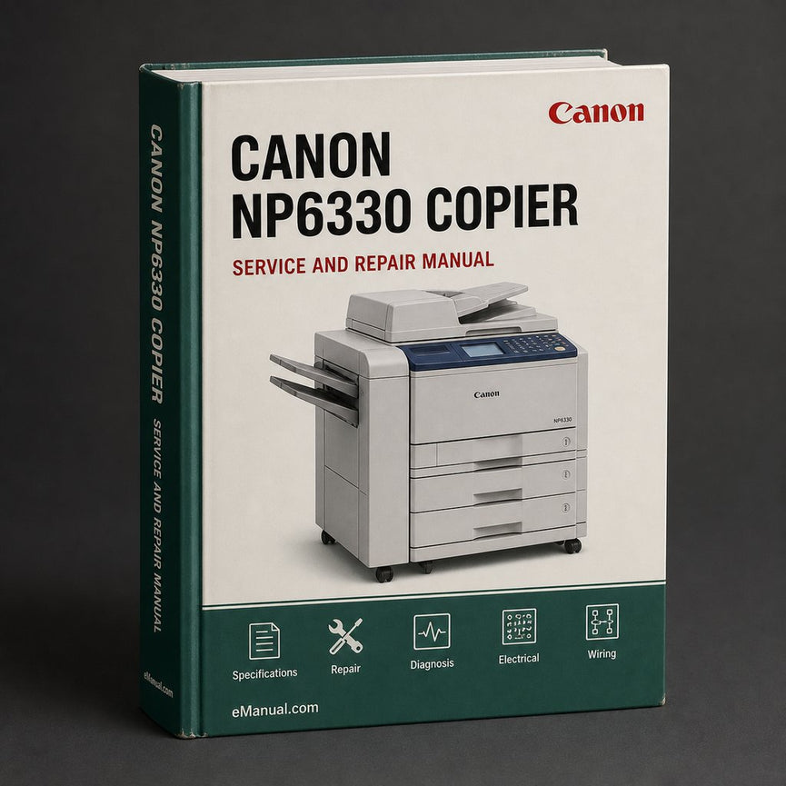 Canon NP6330 Copier Parts Catalog PDF