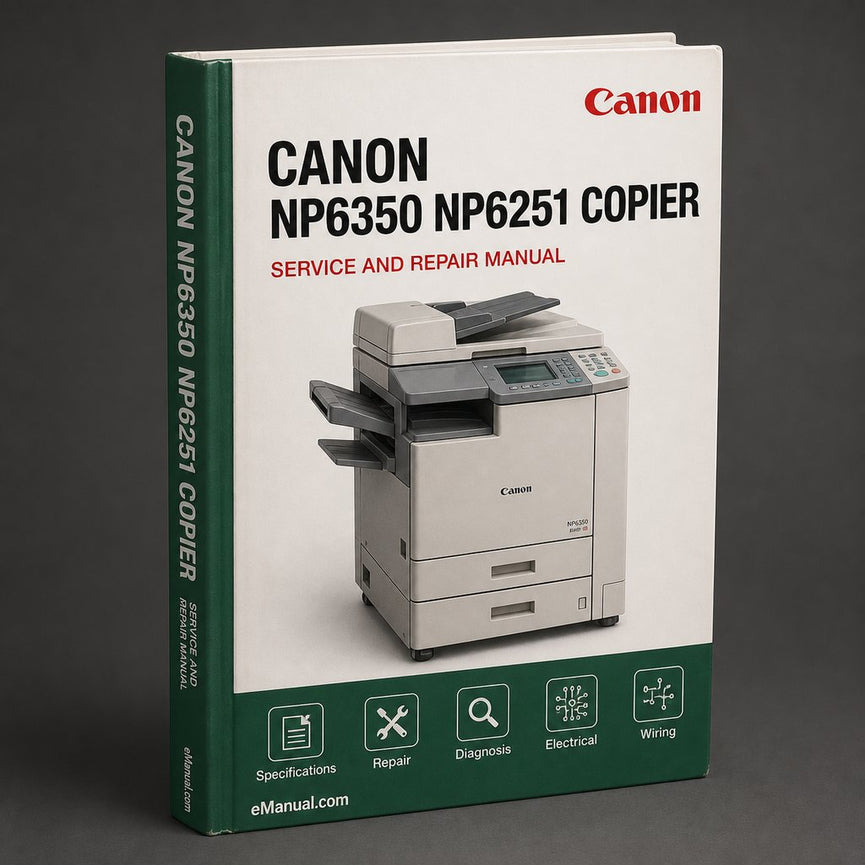 Canon NP6350 / NP6251 Copier Parts Catalog PDF