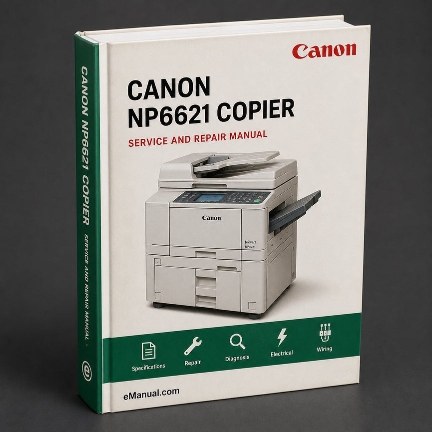 Canon NP6621 Copier Service Repair Workshop Manual PDF
