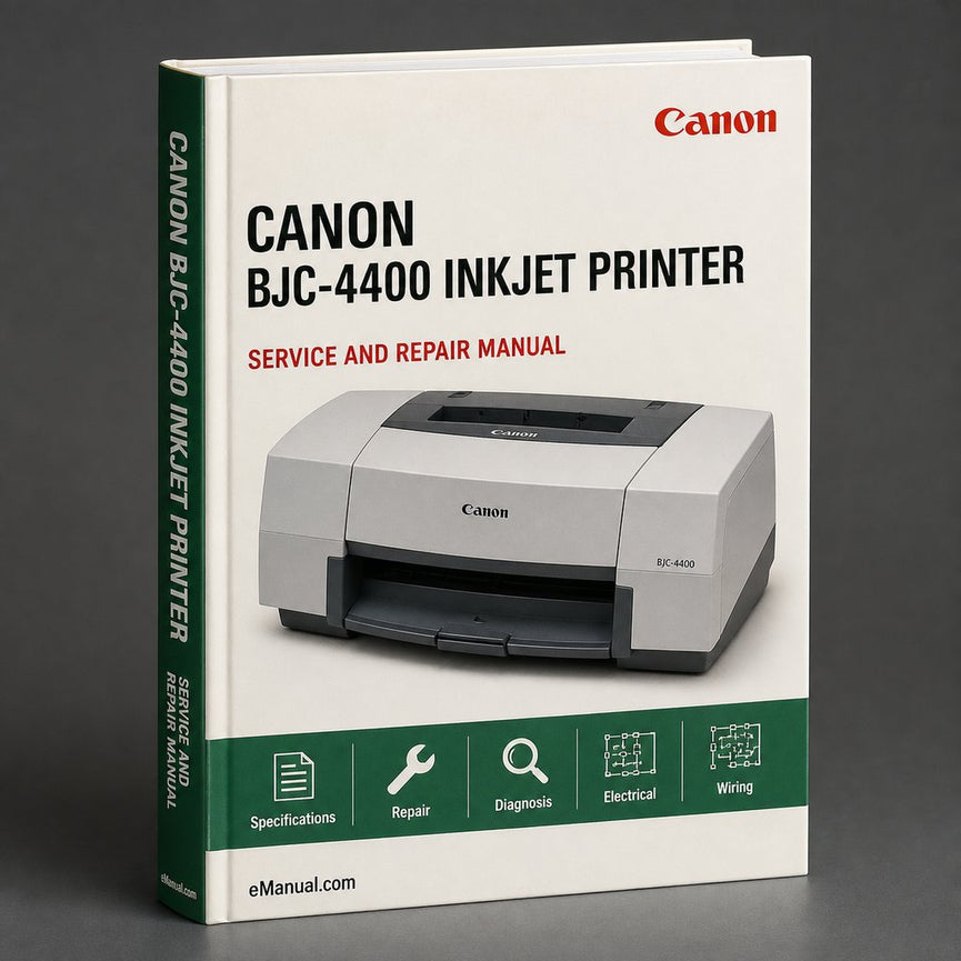 Canon BJC-4400 Inkjet Printer Parts Catalog PDF