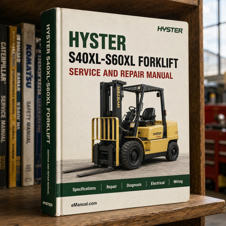 Hyster A187 (S40XL S50XL S60XL) Forklift