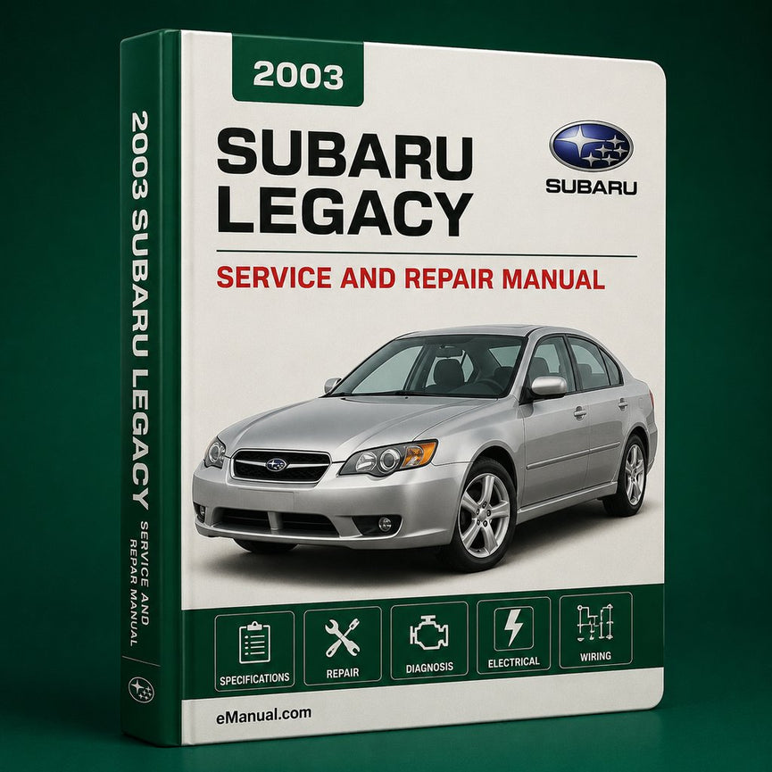 # 2003 SUBARU LEGACY - DIY Service | Repair | Workshop Manual - * Best * PDF - Download