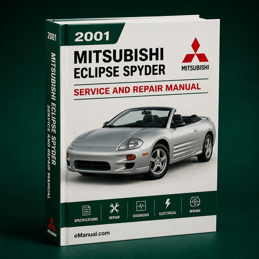 2001 Mitsubishi Eclipse Spyder Service Repair Manual