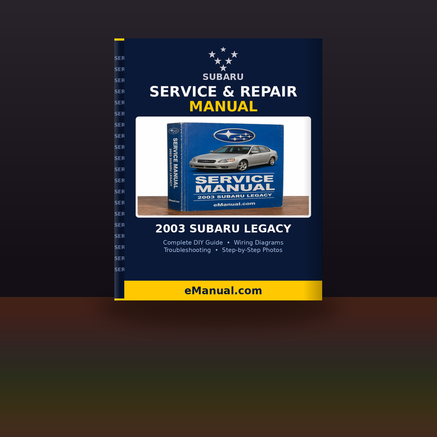 2003 Subaru Legacy Service Repair Manual